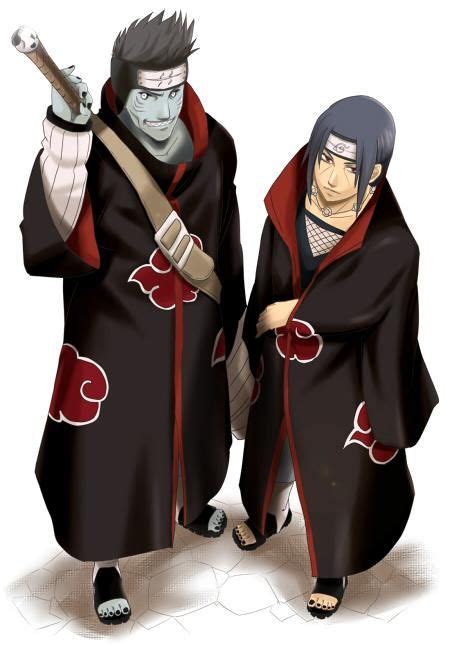 Hoshigaki Kisame And Uchiha Itachi Akatsuki Naruto Anime Naruto Uzumaki