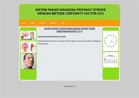 Sistem Pakar Diagnosa Penyakit Stroke