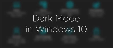 To put windows 10 in dark mode, first open the start menu and type dark theme settings. How to Enable Dark Mode in Windows 10