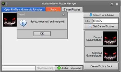 Horizon Using The Gamer Picture Injector Tutorials Wemod Community