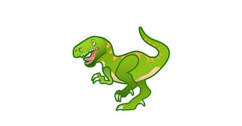 Just click in the toolbar icon and press space to start the game. T-Rex Emoji | "Dinosaur"
