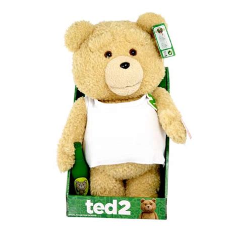 Ted 2 Ted In Tank Top 16 Inch R Rated Animated Talking Plush Teddy Bear