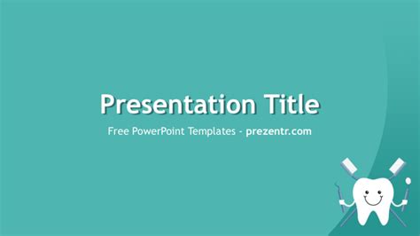Dentist Powerpoint Template Free Download Printable Templates