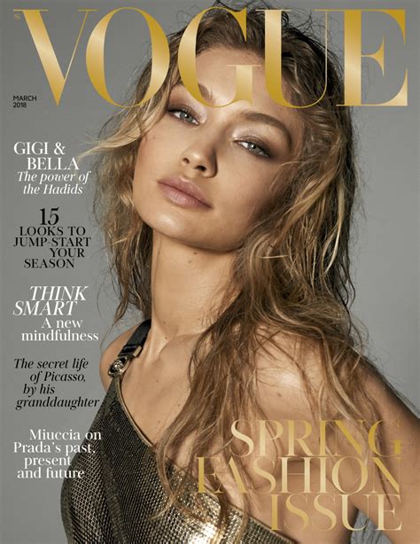 I write for a fashion blog in germany and jean charles is my absolute favorite designer. Gigi and Bella Hadid Look Extra-Dewy on 'British Vogue''s ...