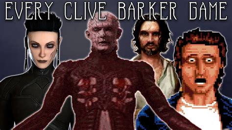Reviewing Every Clive Barker Game Released And Unreleased Youtube