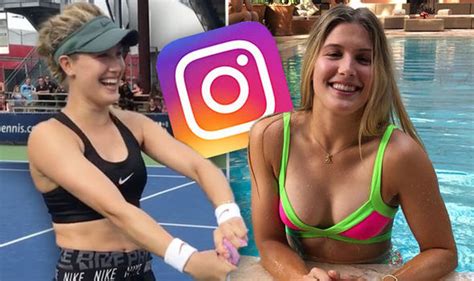 Eugenie Bouchard The Tennis Player Posted A Sexy Wet T Shirt Video To Instagram Uk