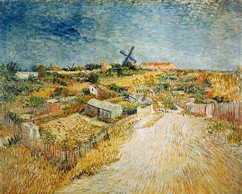 Gogh Vincent Van Gem Seg Rten Auf Dem Montmartre Als Kunstdruck Oder