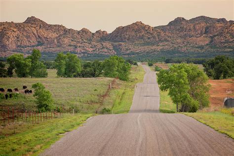 While visiting the wichita mountain wildlife refuge, drive to the top of mount scott, which stands 2,464 feet above sea level. Wichita Wildlife Refuge 67 Photograph by Ricky Barnard