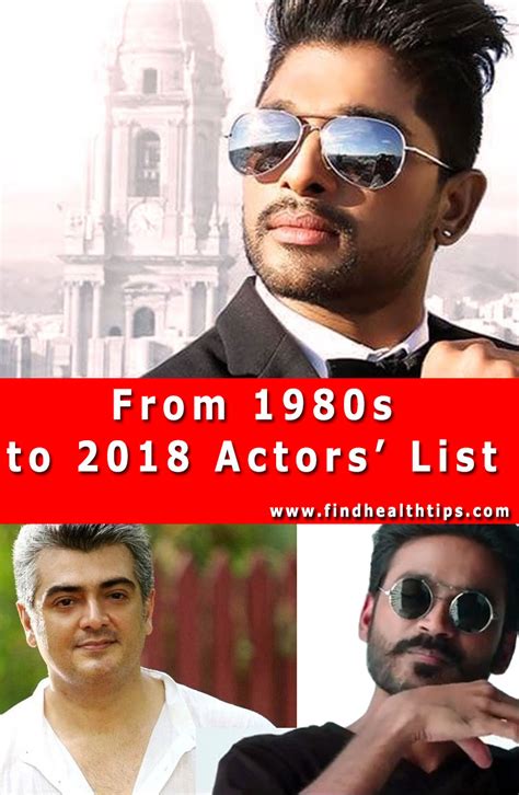 30 most handsome actors in south indian film industry find health tips