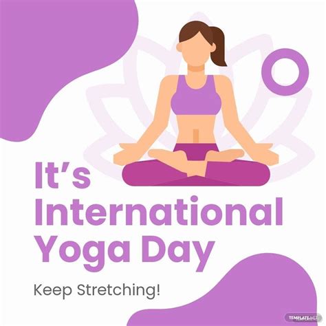 International Yoga Day Pinerest Pin Template Psd