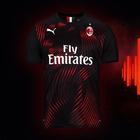Ac milan kids' home replica jersey 193527343610. Behind the Design: Puma AC Milan 19-20 Third Kit - Footy ...