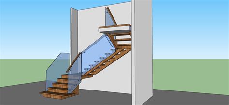 Solid Oak Open Riser Modern Stair Renovation Artistic