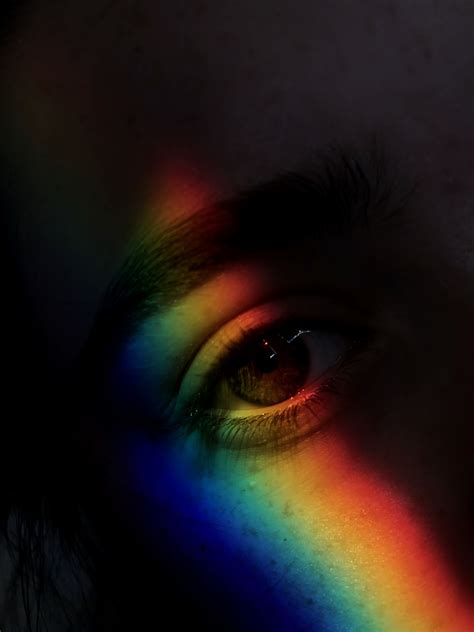 Rosyvdv Eyes Rainbow Photography Rainbow Aesthetic Rainbow