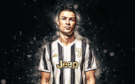 Download Wallpapers Cristiano Ronaldo Juventus 2020 Uniform 4k Cr7