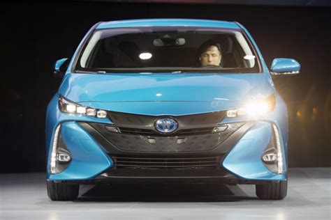 New York Auto Shows 2016 Cars Toyota Prius Prime Hybrid Plug