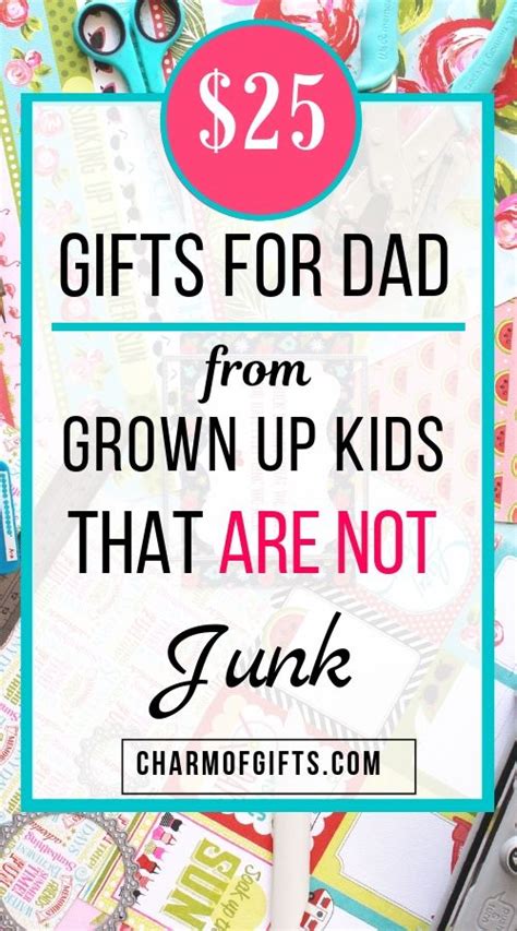 We took these suggestions and. Affordable Gifts For Father That Are Not Junk (Under$25 ...