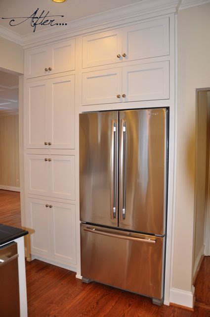 Read this before you put in a pantry this old house how to measure a refrigerator the home d. pantry beside fridge and cabinets above - another idea ...