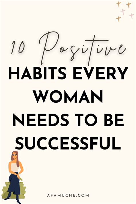Who Is A Successful Woman?- Top 12 Traits! in 2021 | Positive habits ...