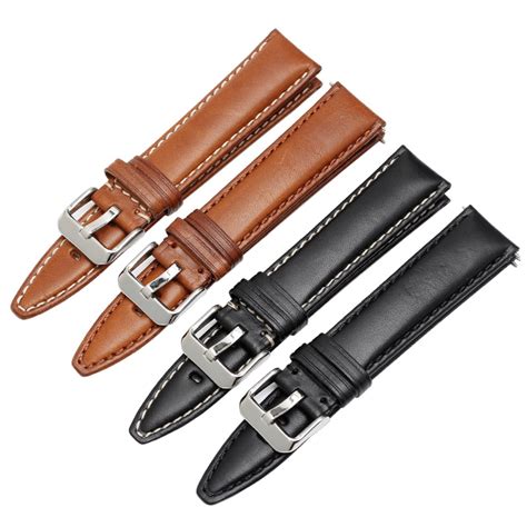 New Genuine Leather Watchband 18mm 20mm 22mm 24mm Italy Leather Strap