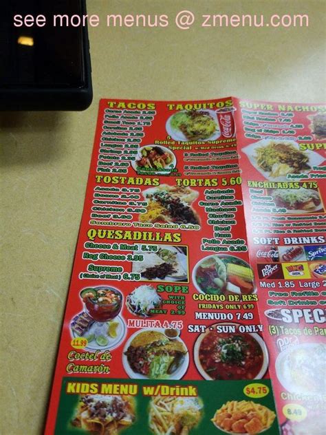 See 23 unbiased reviews of alfonso's mexican food, rated 3.5 of 5 on tripadvisor and ranked typical mexican fast food. Online Menu of Don Alfonsos Mexican Food Restaurant ...