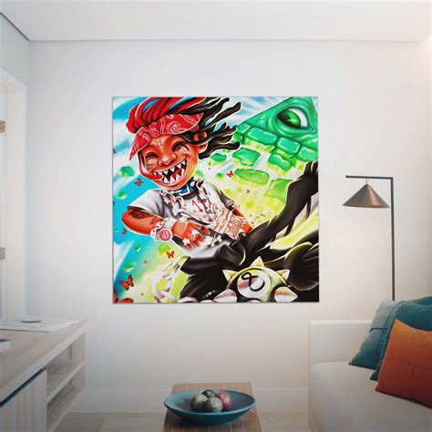 Trippie Redd A Love Letter To You 3 Fabric Print Poster Canvas Wall Art Print John Sneaker