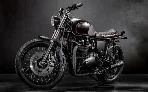 Download Wallpapers Triumph Bonneville T100 Steadfast 4k Cool Motorcycle New Motorcycles