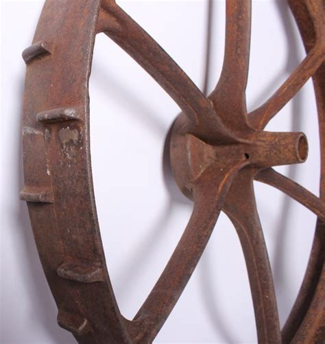 Antique Tractor Cast Iron Wheel