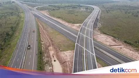 Foto Udara Pembangunan Jalan Tol Trans Sumatera Seksi Indralaya Prabumulih