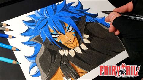 Drawing Acnologia Human Form Fairy Tail Anime Drawing Youtube