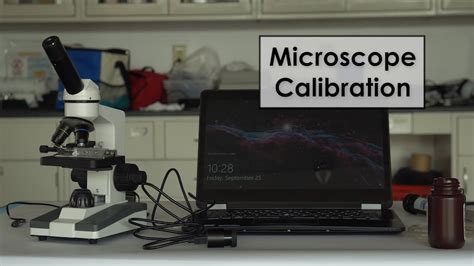 Calibrating A Microscope For Use In With Amscope Software Cyanoscope
