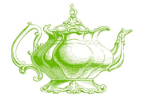 Vintage Clip Art Best Teapot Ever The Graphics Fairy