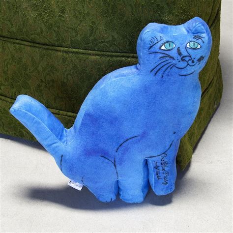 Andy Warhol One Blue Pussy Cat Plush Tomenosuke