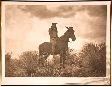 Edward S Curtis The Scout Apache 1906 Bruce Kapson Gallery