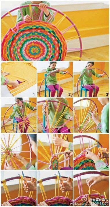 Interesting Usage Of Hola Loop Crafts Weaving Projects Diy Rug