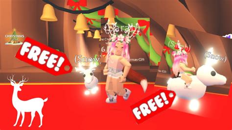 How To Get A Free Neon Arctic Reindeer In Adopt Me Roblox Youtube