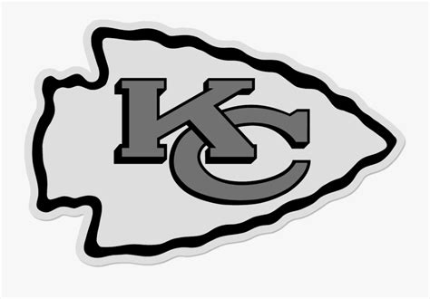 Kansas City Chiefs Clipart Black And White Kansas City Chiefs Logo