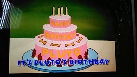 Plutos Birthday Party Youtube