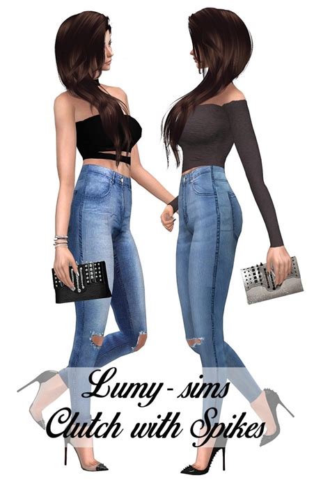 Followers T Part1 Acc Tops And Clutches At Lumy Sims Sims 4 Updates