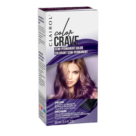 Clairol Color Crave Semi Permanent Hair Dye Orchid Hair Color 1 Count Beauty
