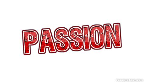 Passion Logo Herramienta De Diseño De Nombres Gratis De Flaming Text
