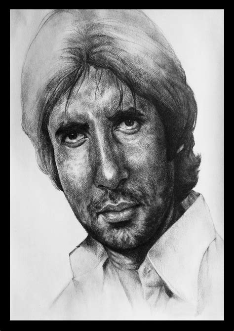 Ferhat edizkan is an artist who uses an extraordinary technique in his drawings. Amitabh Bachchan portrait| Amitabh Bachchan pencil sketch ...