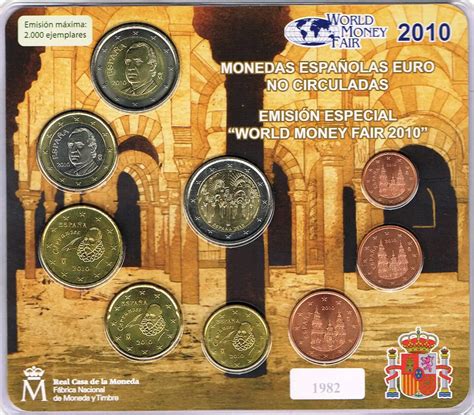 Spain Euro Coinsets 2010 Value Mintage And Images At Euro Coinstv