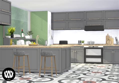 Sims 4 Kitchen Counters Mobil Pribadi