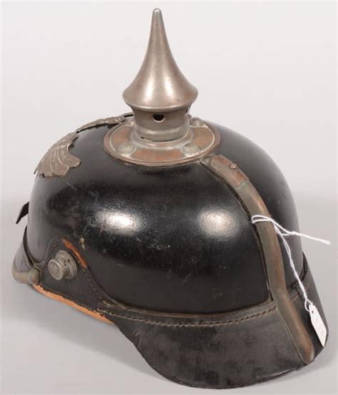 416 Ww1 German Spike Helmet Dated 1916 Having A Baden Lot 416
