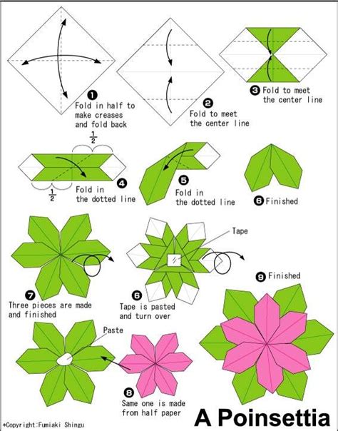 Easy Origami Flower Step By Step Zooulsd