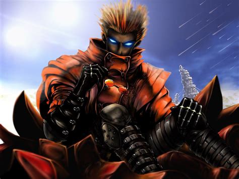 Trigun Vash The Stampede This World Is Made Of Love And Peace