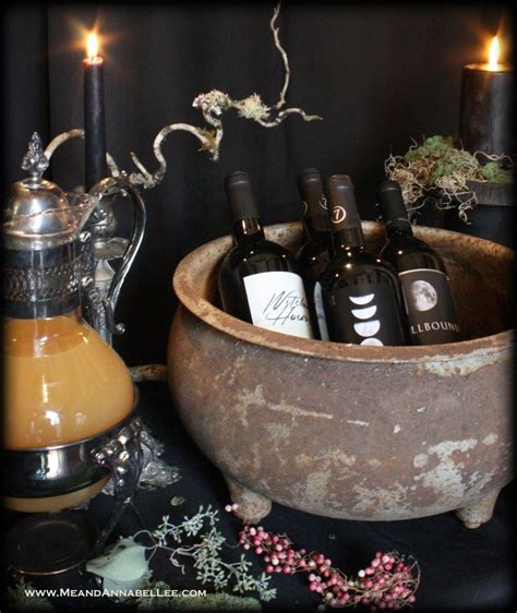 witches dinner party halloween table samhain celebration me and annabel lee halloween