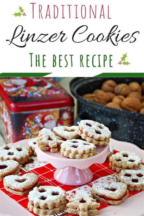 .or austrian vanilla crescent cookies, creates cookies that look pretty on a platter and are sure flavor, this recipe for delicate vanillekipferl, or austrian vanilla crescent cookies, creates cookies. Authentic Linzer Cookies Recipe - THE famous Austrian ...