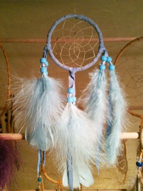 Sky Blue Handmade Apache Dream Catcher By Lozens Art On Etsy Awesome