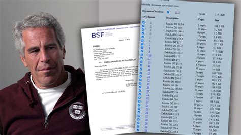 Unsealed Jeffrey Epstein Documents Explained The Courier Mail